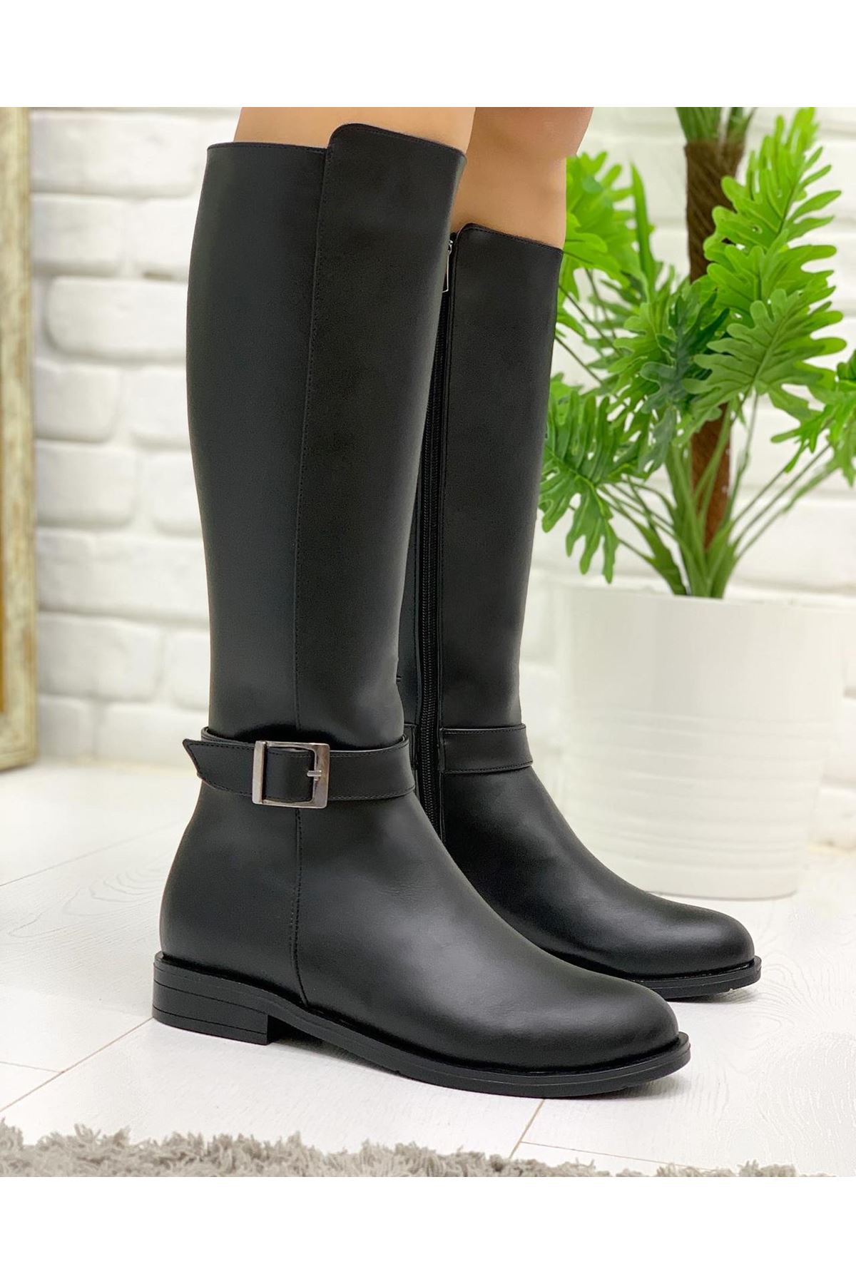 Alfa Çizme Siyah