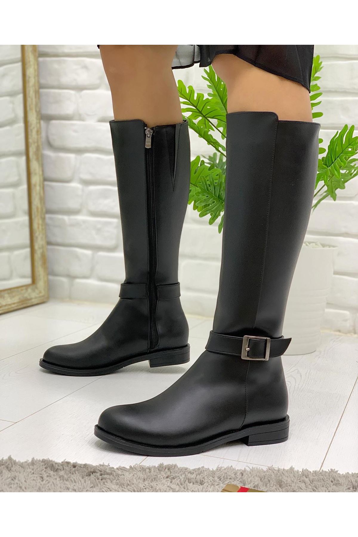 Alfa Çizme Siyah