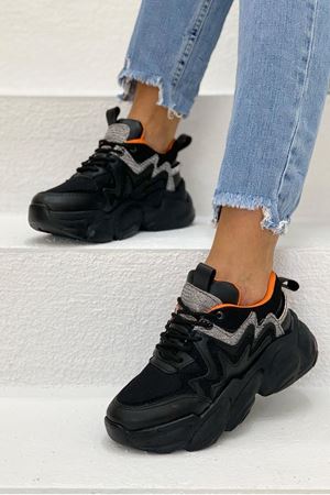 Selena Siyah Bayan Spor Ayakkabı
