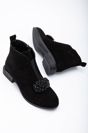 MADAM Siyah Nubuk Hakiki Deri Bayan Bot