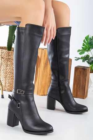 GUİZA Siyah Bayan Çizme