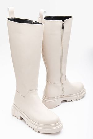 GOMEZ Krem Bayan Çizme