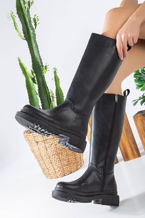 GOMEZ Siyah Bayan Çizme