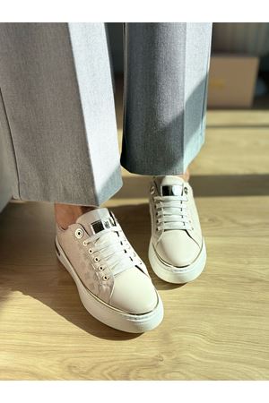 Bono Krem Bayan Spor Ayakkabı