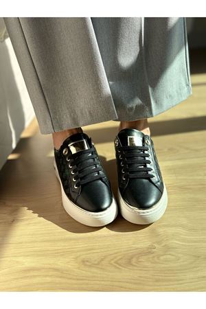 Bono Siyah Bayan Spor Ayakkabı