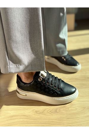 Bono Siyah Bayan Spor Ayakkabı