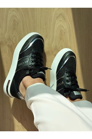 Rasha Siyah Bayan Spor Ayakkabı