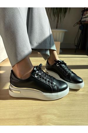 Mina Siyah Bayan Spor Ayakkabı