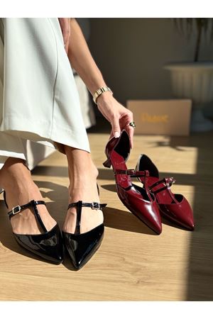 Luiz Siyah Rugan Bayan Babet