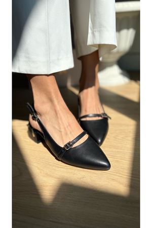 Lose Siyah Bayan Babet