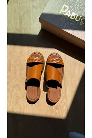 Elegans Ortopedik Hakiki Deri Taba Terlik