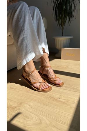 Havana Hakiki Deri Taba Sandalet