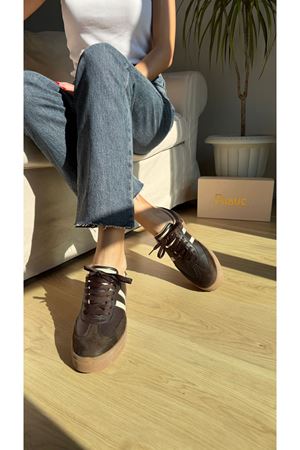 LUKKA Kahve Bayan Spor Ayakkabı