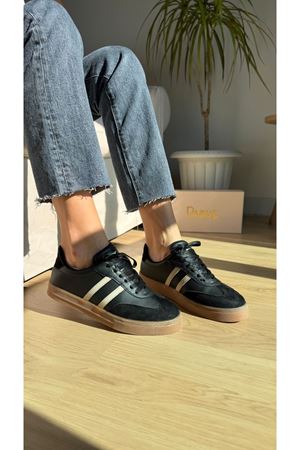 LUKKA Siyah Bayan Spor Ayakkabı