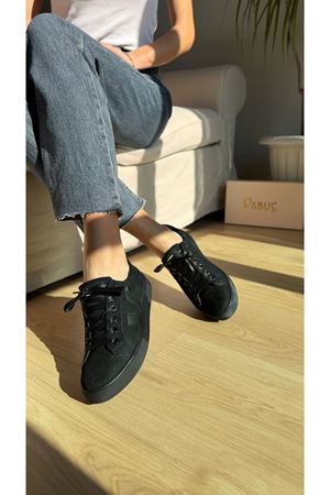 SAMANTA Siyah Bayan Spor Ayakkabı